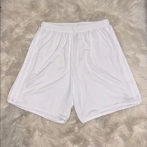 Men’s White Adidas Shorts